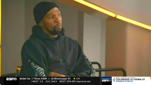 還打多久退役？KD：目前無法預(yù)測終點 可能會發(fā)生也可能不會