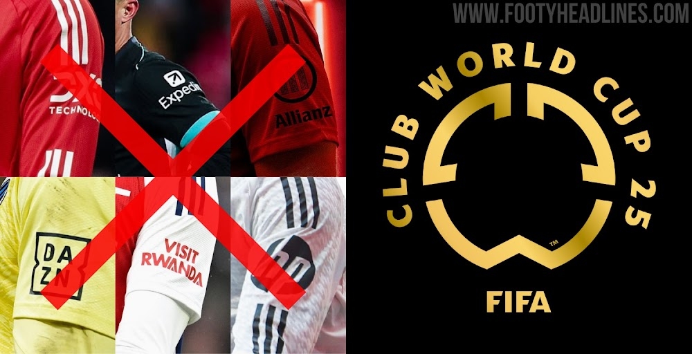  FIFA不允許世俱杯球隊有袖標(biāo)贊助，需貼上世俱杯徽標(biāo)
