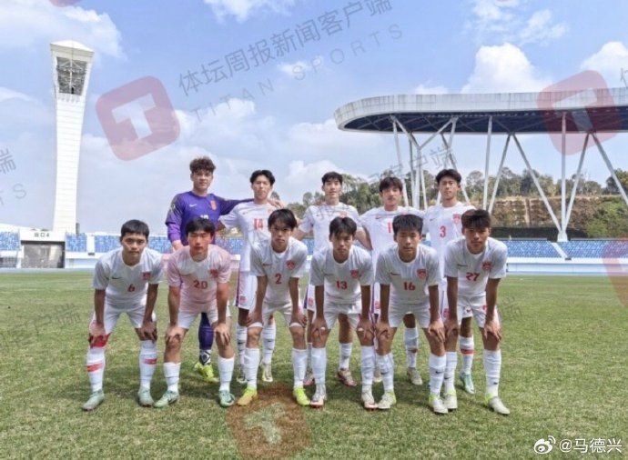  鄧捷夫、賈偉偉各入一球，U17國(guó)少0-2不敵07年齡段精英訓(xùn)練營(yíng)